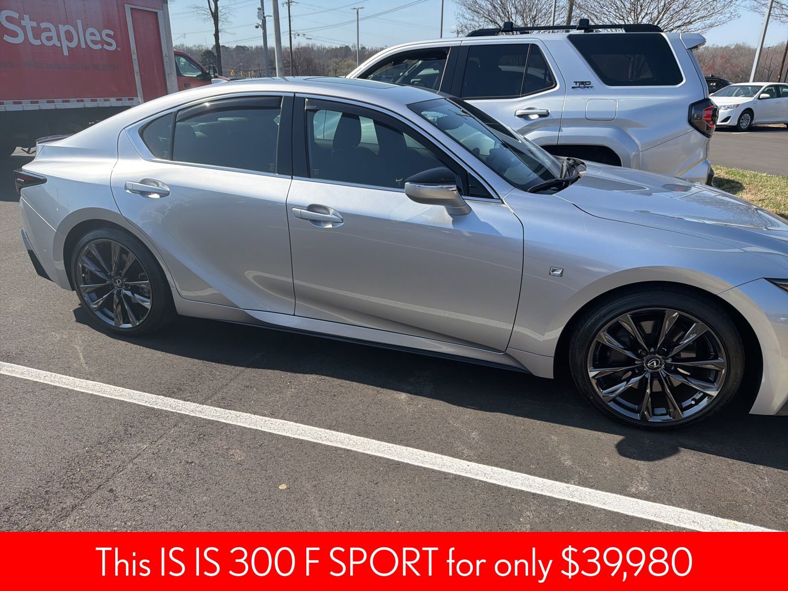 Used 2024 Lexus IS 300 F Sport w/ Accessory Package image 16