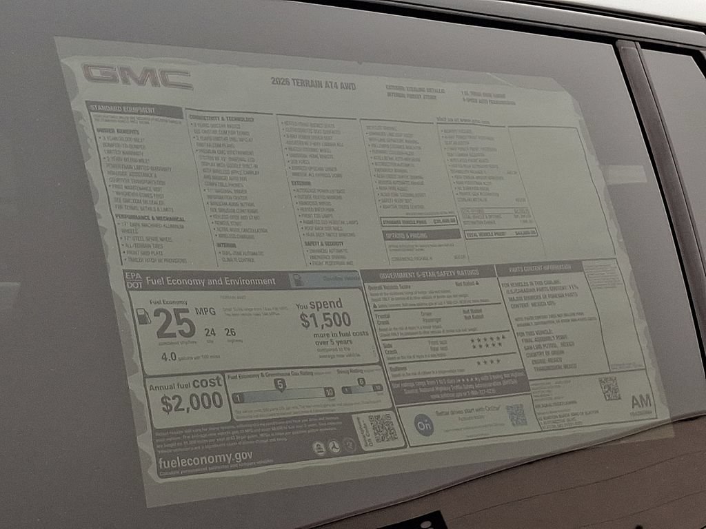 New 2026 GMC Terrain AT4 w/ Convenience Package III AWD/4WD image 19