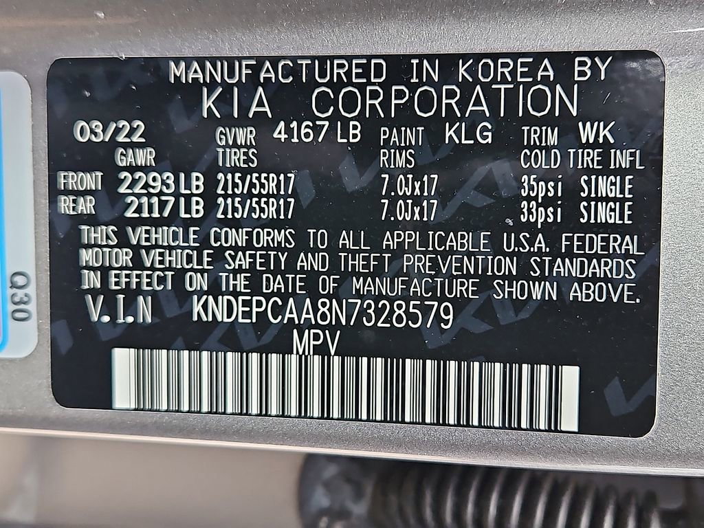 Certified 2022 Kia Seltos LX image 28