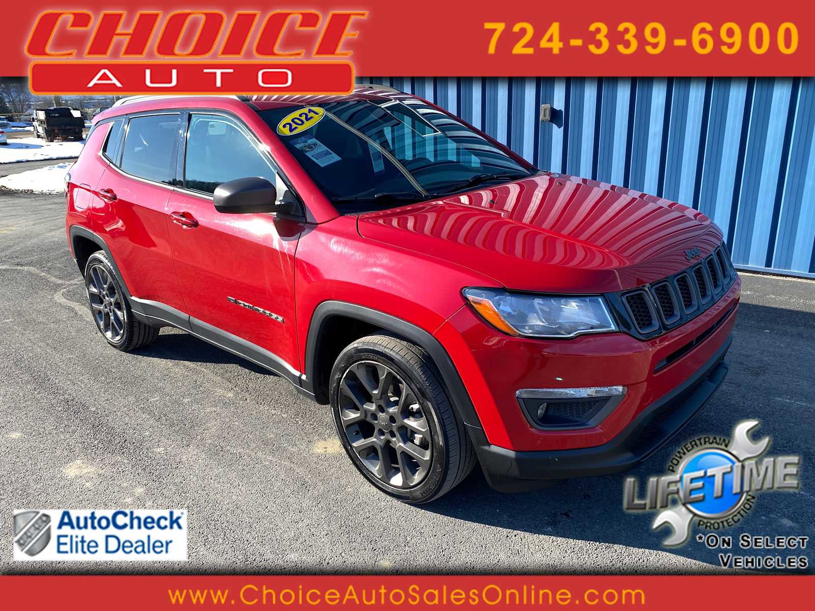 Used 2021 Jeep Compass Latitude AWD/4WD image 1