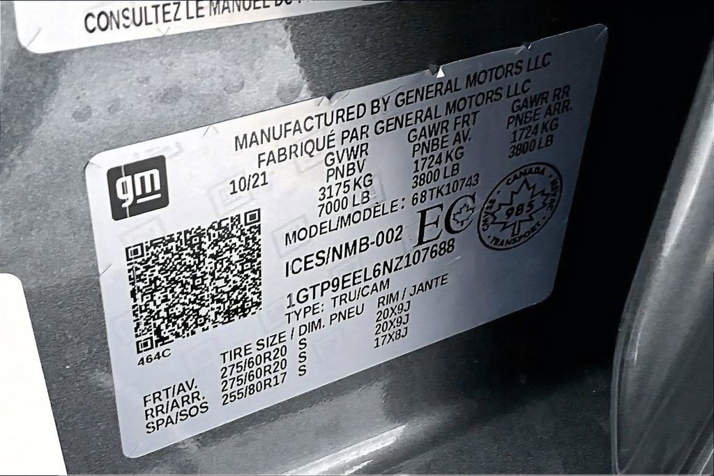 Used 2022 GMC Sierra 1500 AT4 w/ AT4 Premium Package image 34