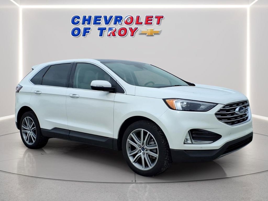 Used 2022 Ford Edge Titanium w/ Cargo Accessory Package AWD/4WD image 1