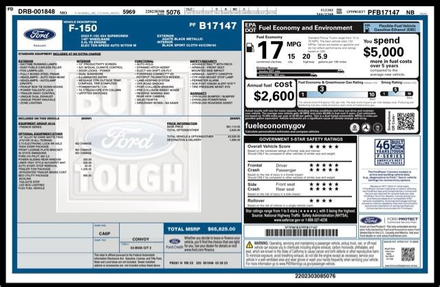 Used 2023 Ford F150 Tremor w/ Trailer Tow Package AWD/4WD image 34