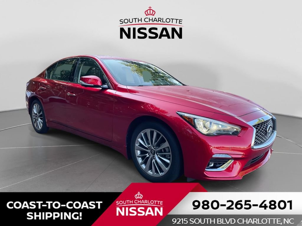 Used 2023 INFINITI Q50 Luxe w/ Cargo Package