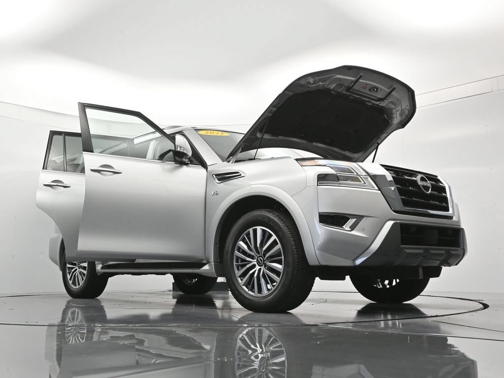 Used 2021 Nissan Armada SL w/ Captain's Chairs Package AWD/4WD image 52