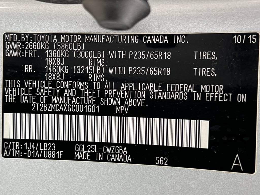 Used 2016 Lexus RX 350 AWD w/ Premium Package image 24