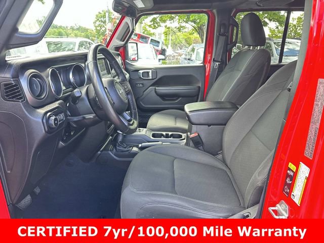 Certified 2022 Jeep Wrangler Unlimited Sport AWD/4WD image 18