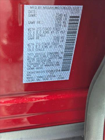 New 2026 Nissan Murano SV image 16