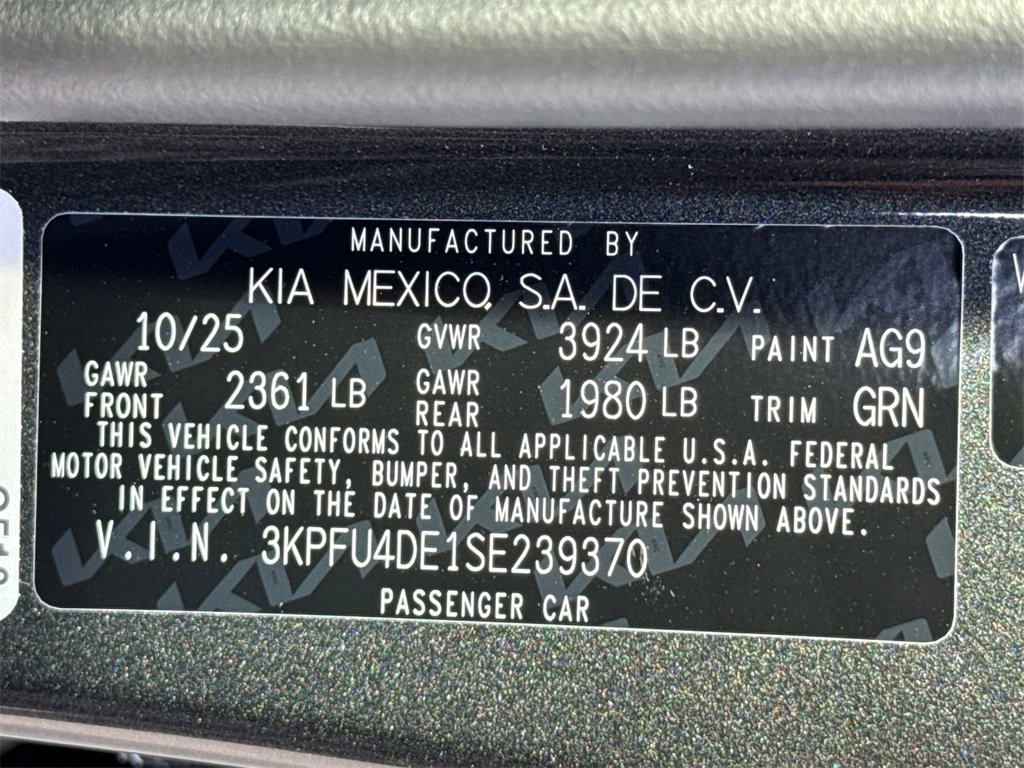 New 2025 Kia K4 EX image 30