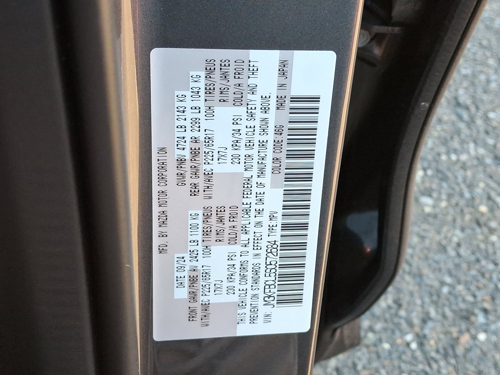 Certified 2025 MAZDA CX-5 AWD 2.5 S image 28