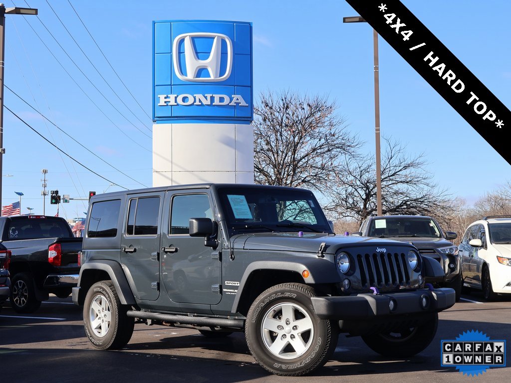 Used 2018 Jeep Wrangler Unlimited Sport S
