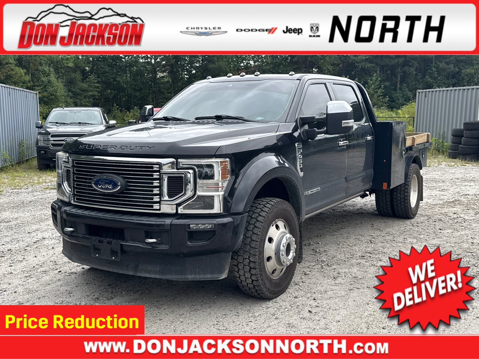 Used 2020 Ford F450 Platinum w/ FX4 Off-Road Package AWD/4WD image 1