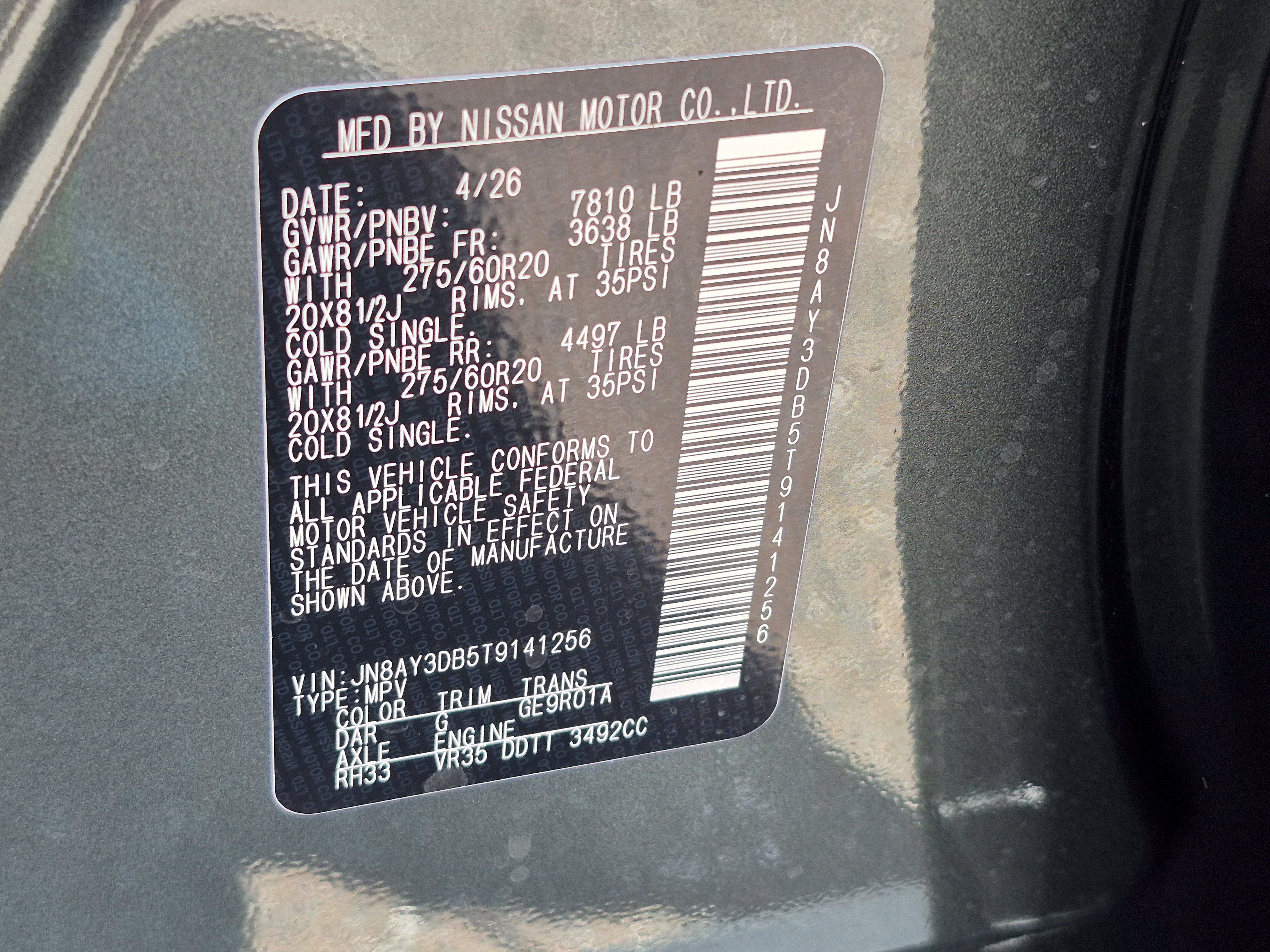 New 2026 Nissan Armada PRO-4X w/ Captain's Chari Seat Package AWD/4WD image 33