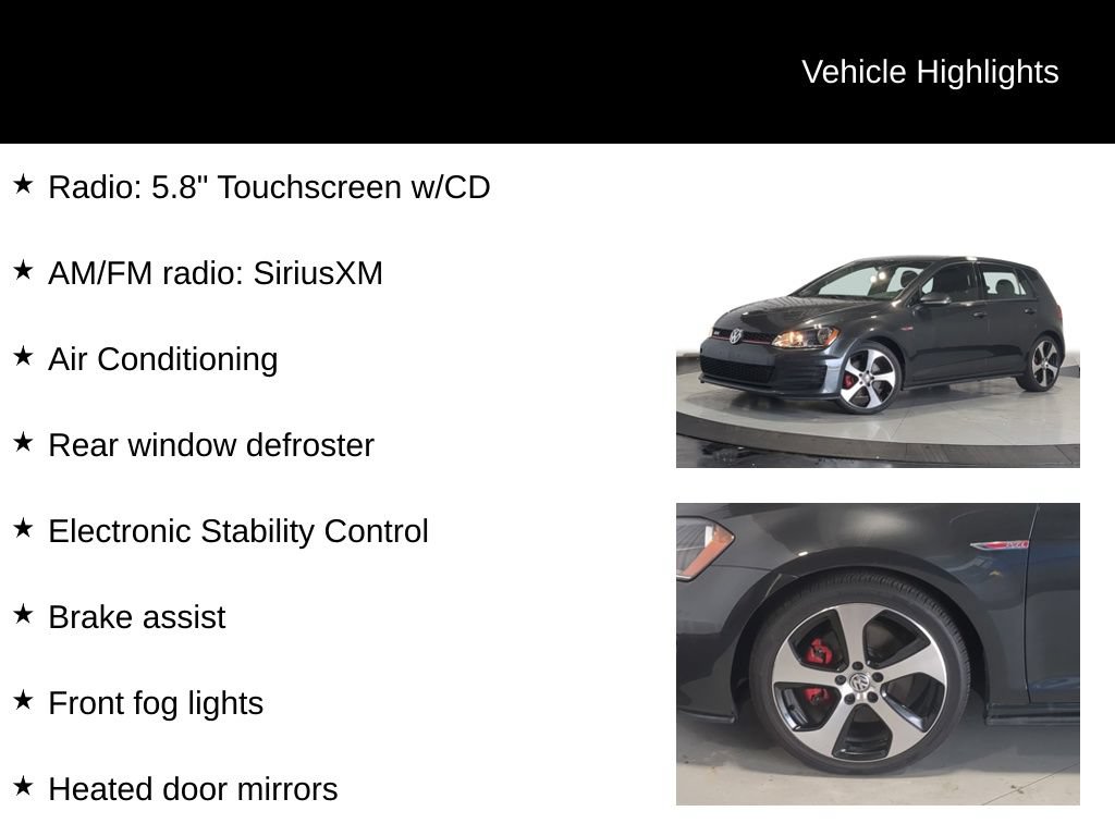Used 2015 Volkswagen GTI S FWD image 7
