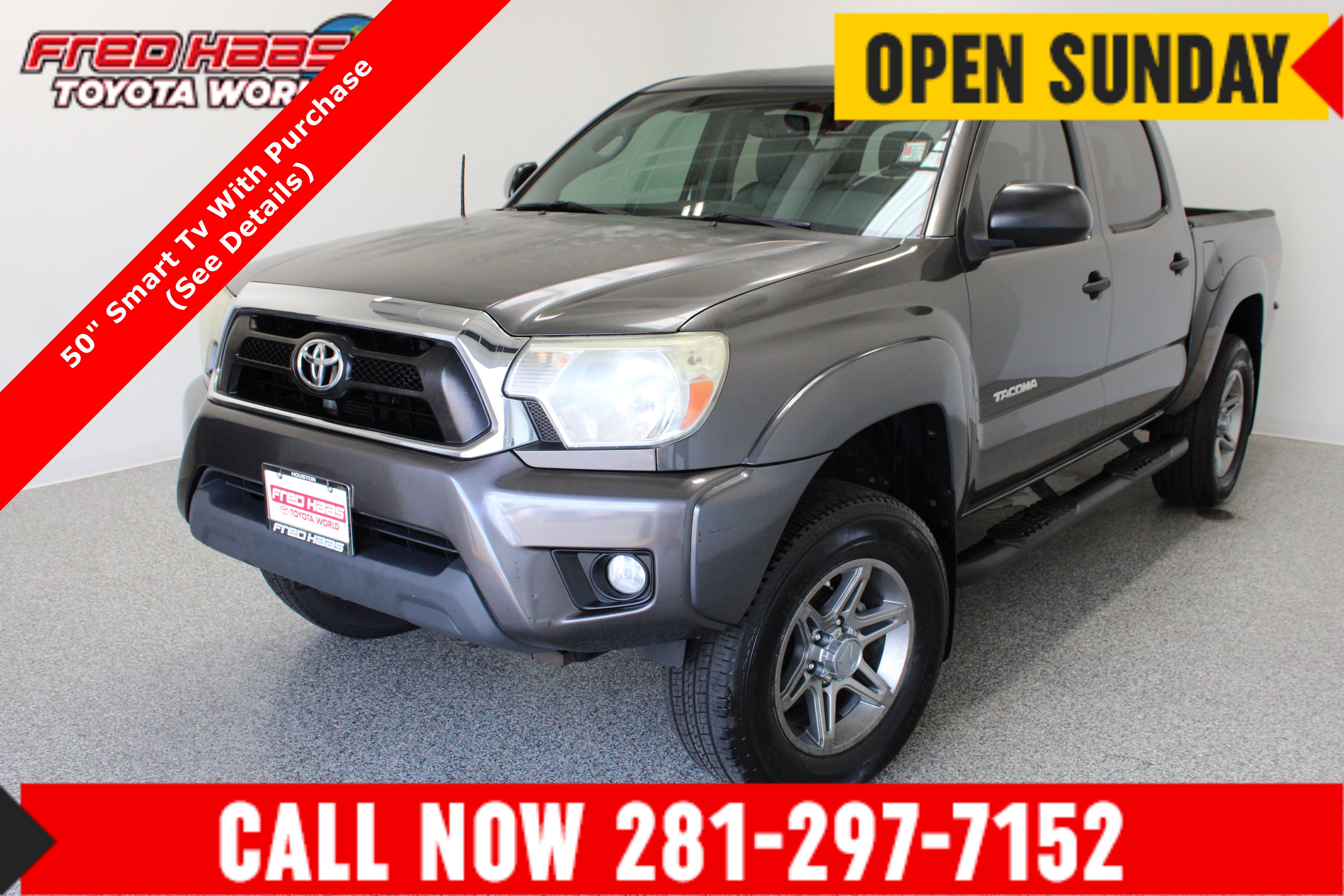 Used 2013 Toyota Tacoma 4x4 Double Cab w/ SR5 Pkg
