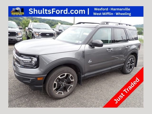Used 2023 Ford Bronco Sport Outer Banks w/ Tech Package AWD/4WD video 1