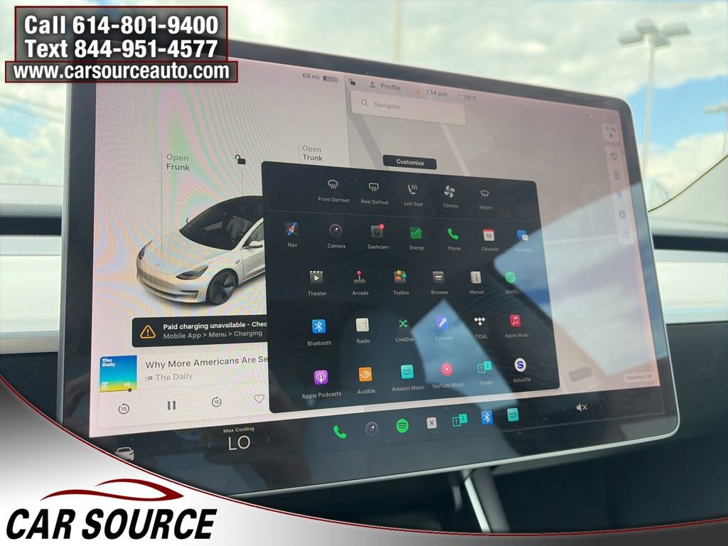 Used 2020 Tesla Model 3 Long Range AWD/4WD image 13