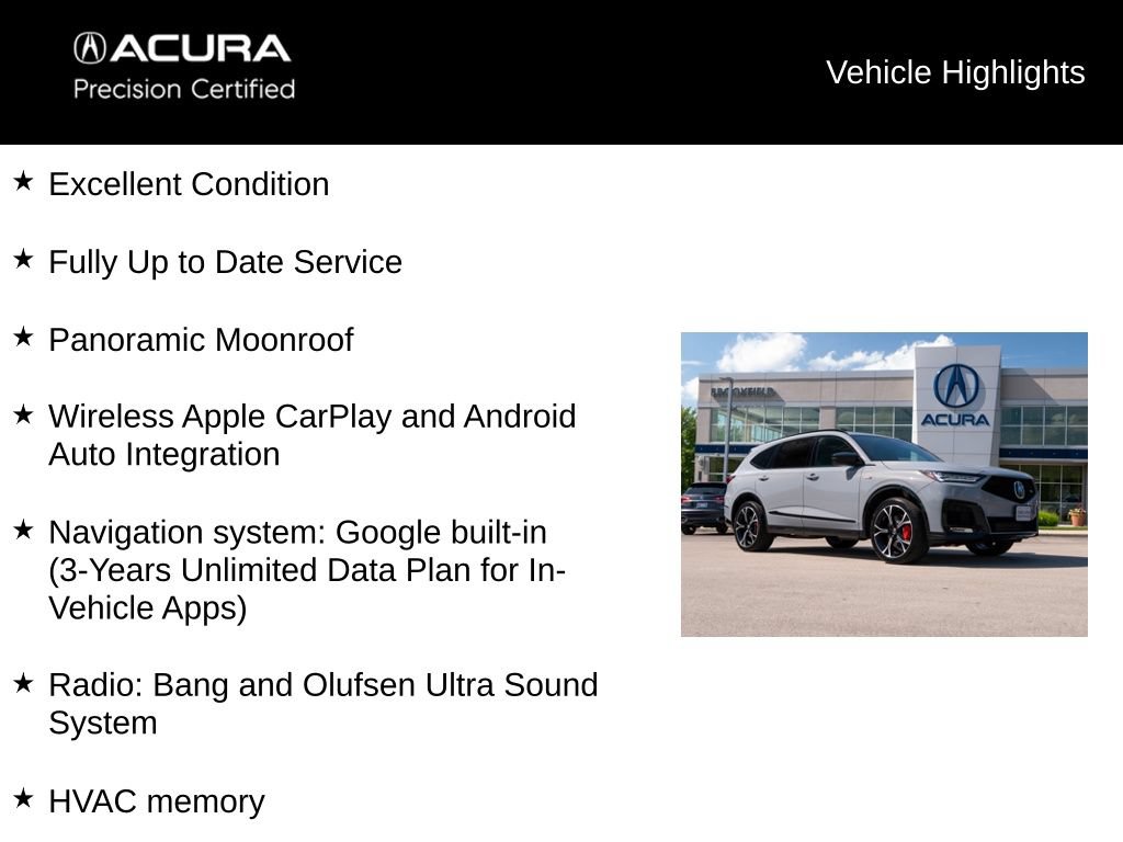Certified 2025 Acura MDX Type S AWD/4WD image 5