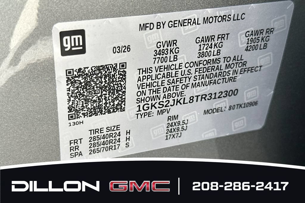 New 2026 GMC Yukon XL Denali w/ Denali Reserve Package AWD/4WD image 30