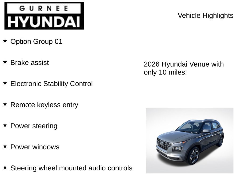 New 2026 Hyundai Venue SEL FWD image 7