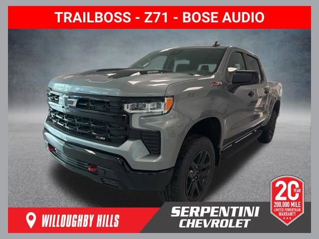 New 2026 Chevrolet Silverado 1500 LT Trail Boss AWD/4WD image 1