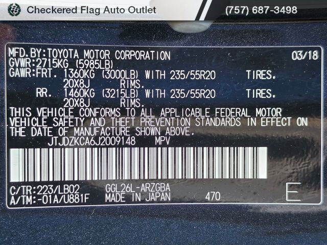 Used 2018 Lexus RX 350L AWD image 53