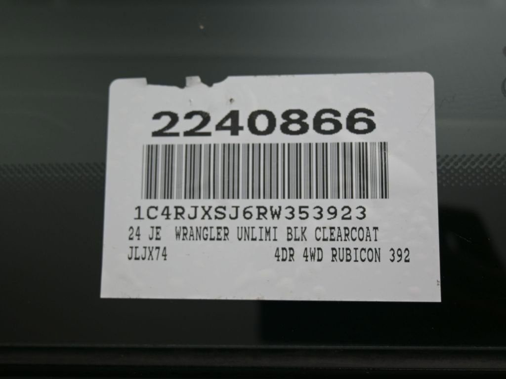 New 2024 Jeep Wrangler Unlimited Rubicon 392 image 11