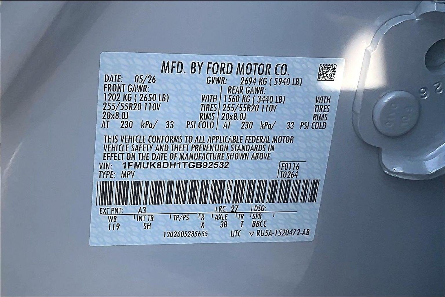 New 2026 Ford Explorer Active w/ Active Comfort Package AWD/4WD image 12