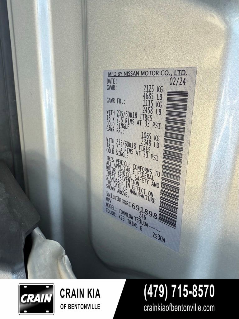 Used 2024 Nissan Rogue SV AWD/4WD image 35