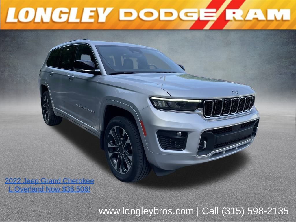 Used 2022 Jeep Grand Cherokee L Overland w/ MOPAR Finishing Package
