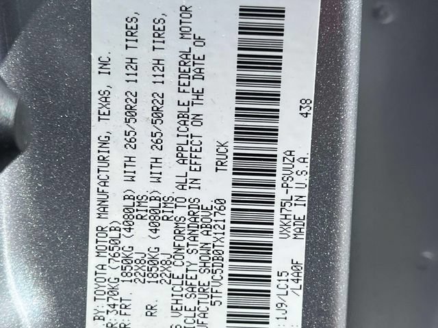 Certified 2026 Toyota Tundra Capstone AWD/4WD image 25