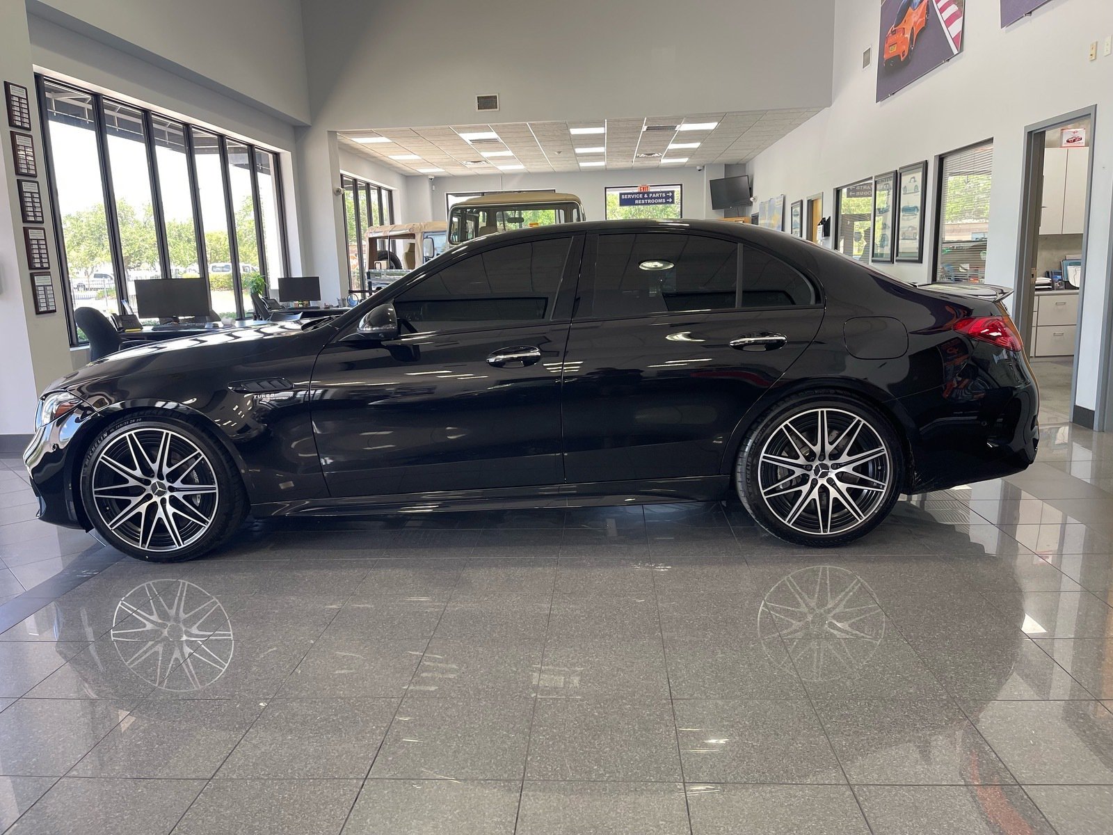 Used 2025 Mercedes-Benz C 36 AMG S w/ AMG Night Package image 2