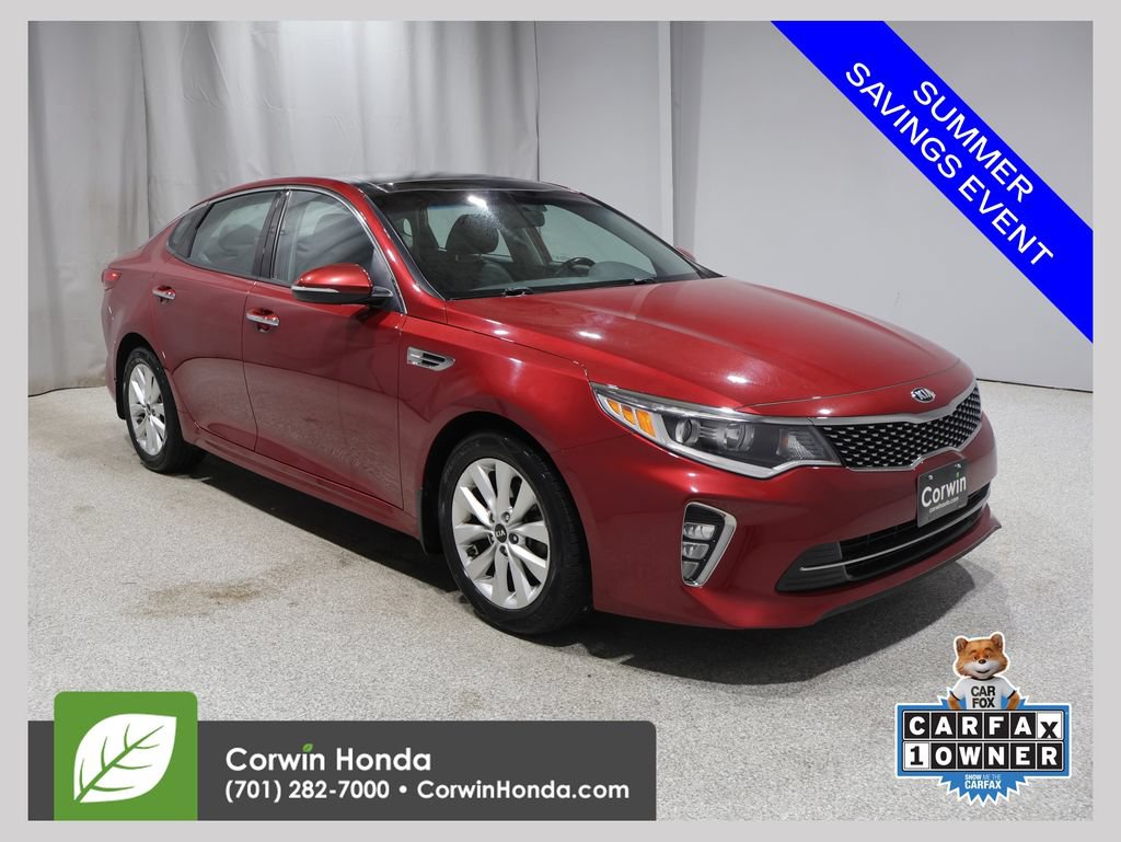 Used 2018 Kia Optima S w/ Panoramic Sunroof Package