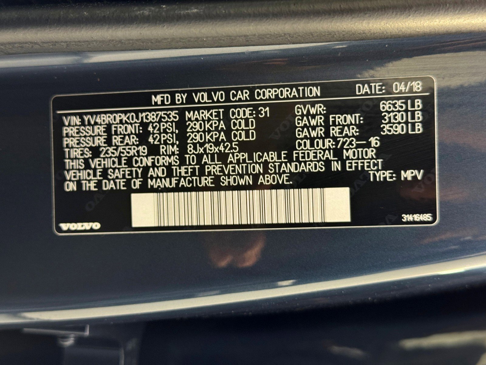 Used 2018 Volvo XC90 T8 Momentum w/ Convenience Package AWD/4WD image 47