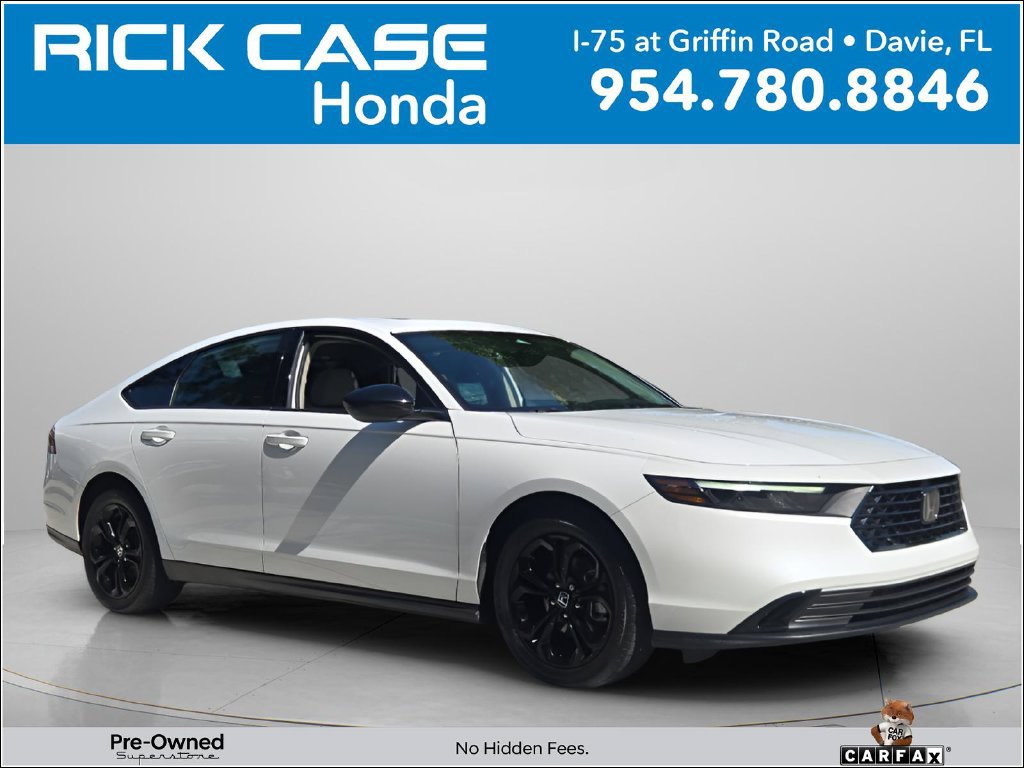 Certified 2025 Honda Accord SE image 1