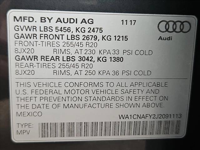 Used 2018 Audi Q5 Prestige AWD/4WD image 27