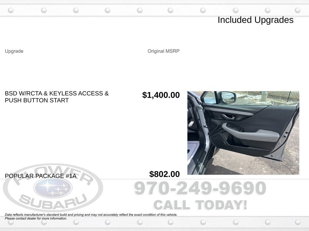 Used 2025 Subaru Outback Premium w/ Popular Package #1A AWD/4WD image 6
