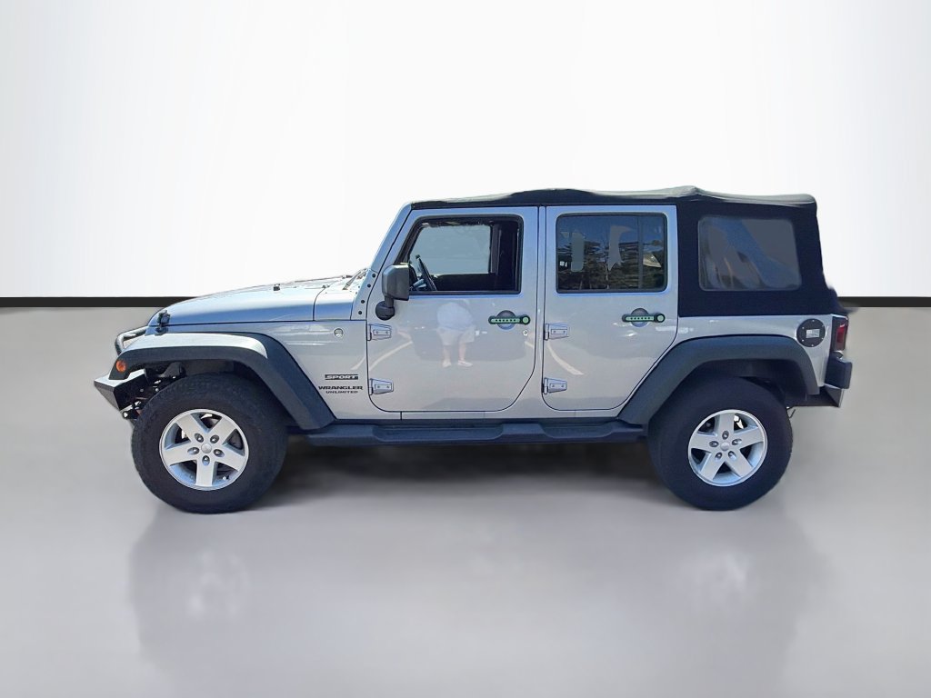 Used 2017 Jeep Wrangler Unlimited Sport w/ Quick Order Package 24S AWD/4WD image 8