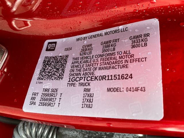 Used 2024 Chevrolet Colorado LT w/ LT Convenience Package AWD/4WD image 25