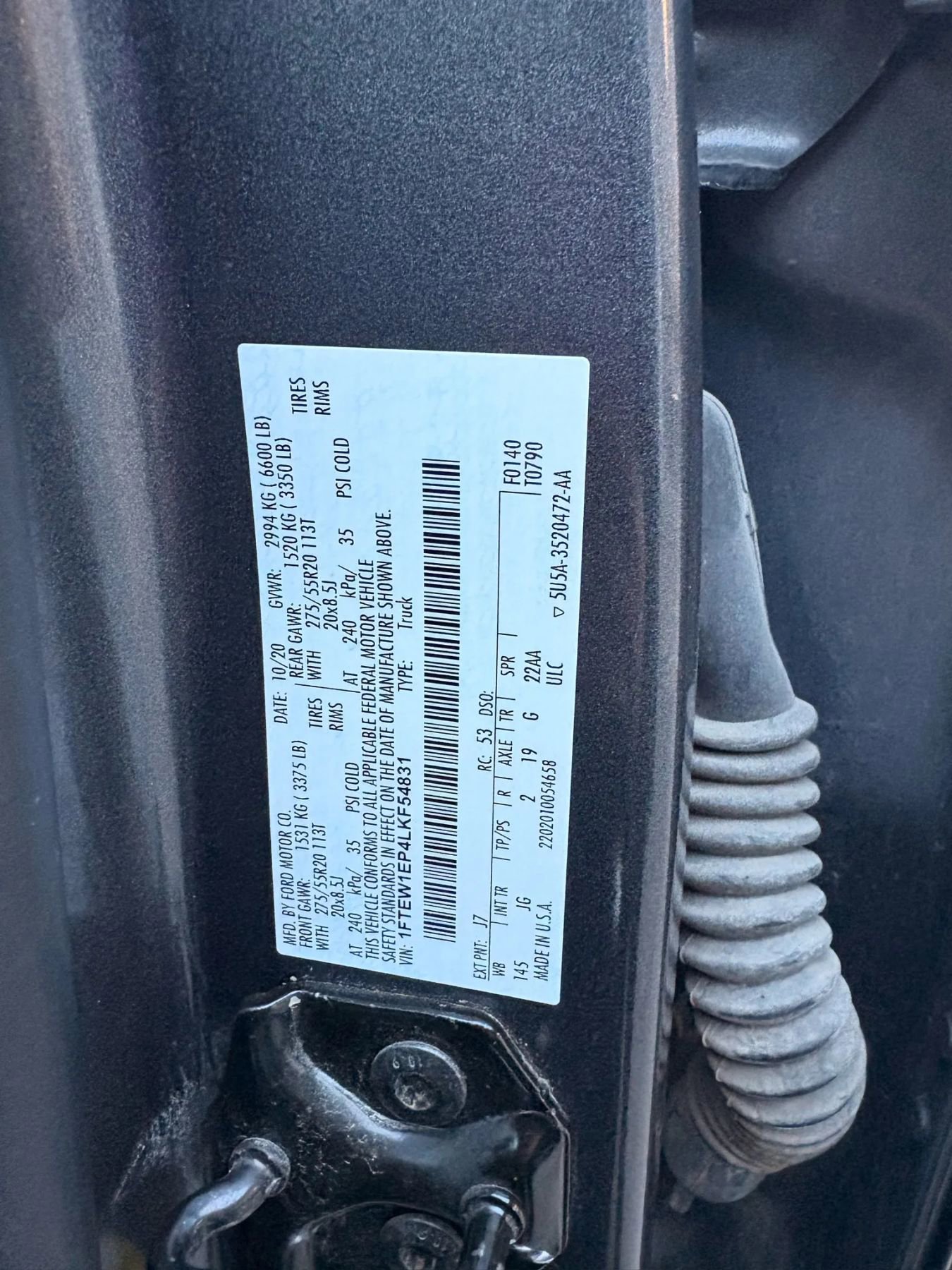 Used 2020 Ford F150 XL w/ Equipment Group 101A Mid AWD/4WD image 22