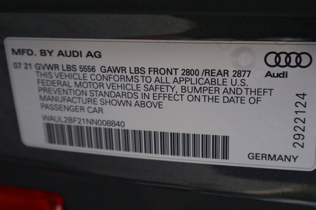 Used 2022 Audi A6 Premium Plus w/ Premium Plus Package image 27