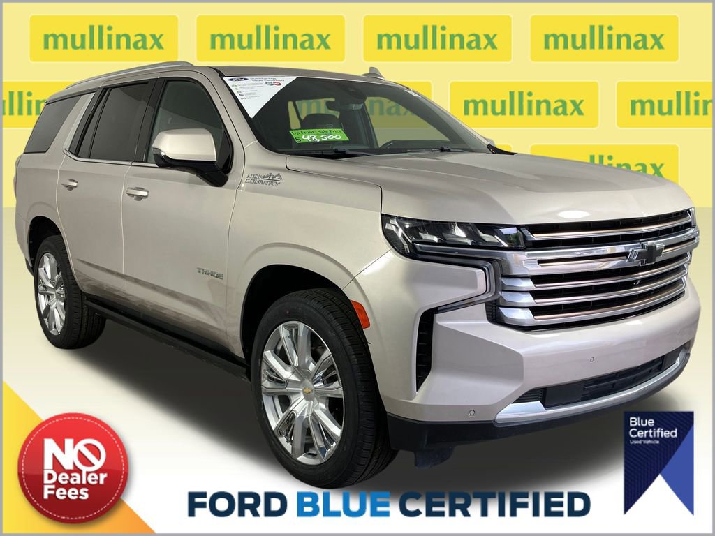 Used 2021 Chevrolet Tahoe High Country w/ Premium Package image 1
