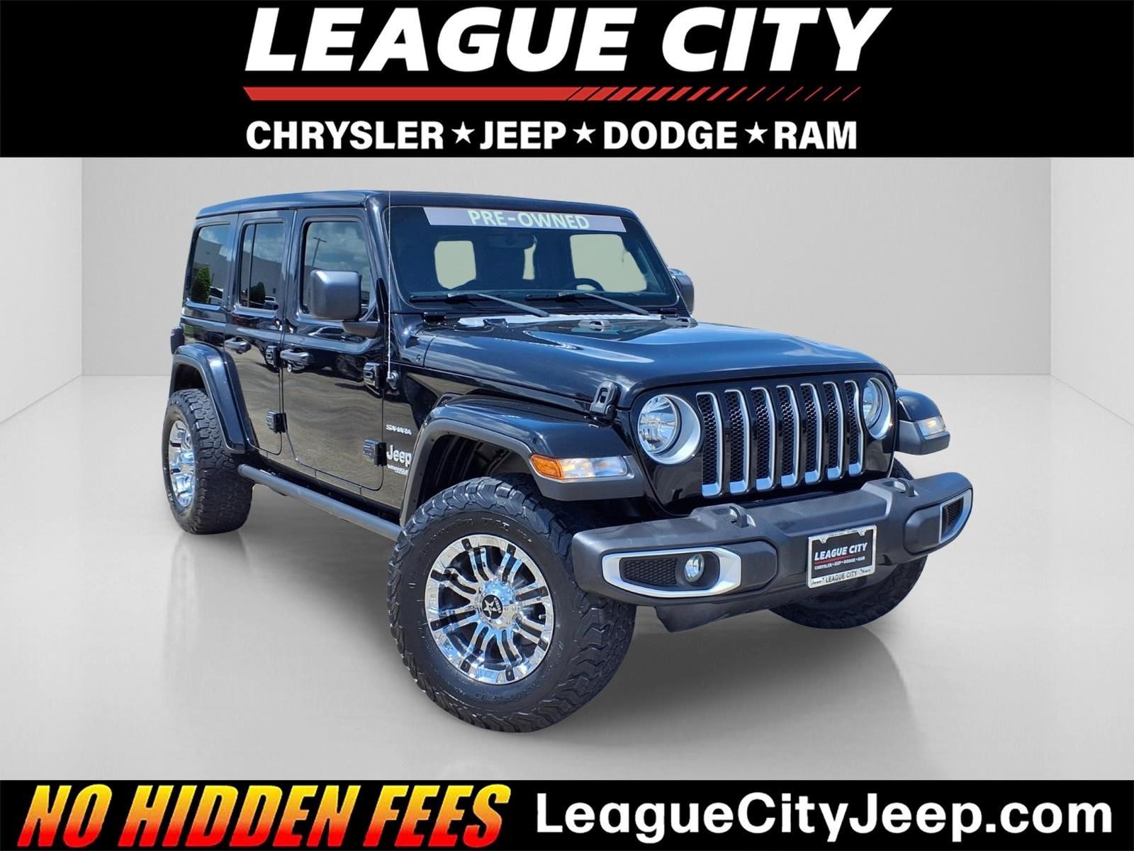 Used 2019 Jeep Wrangler Unlimited Sahara AWD/4WD image 1