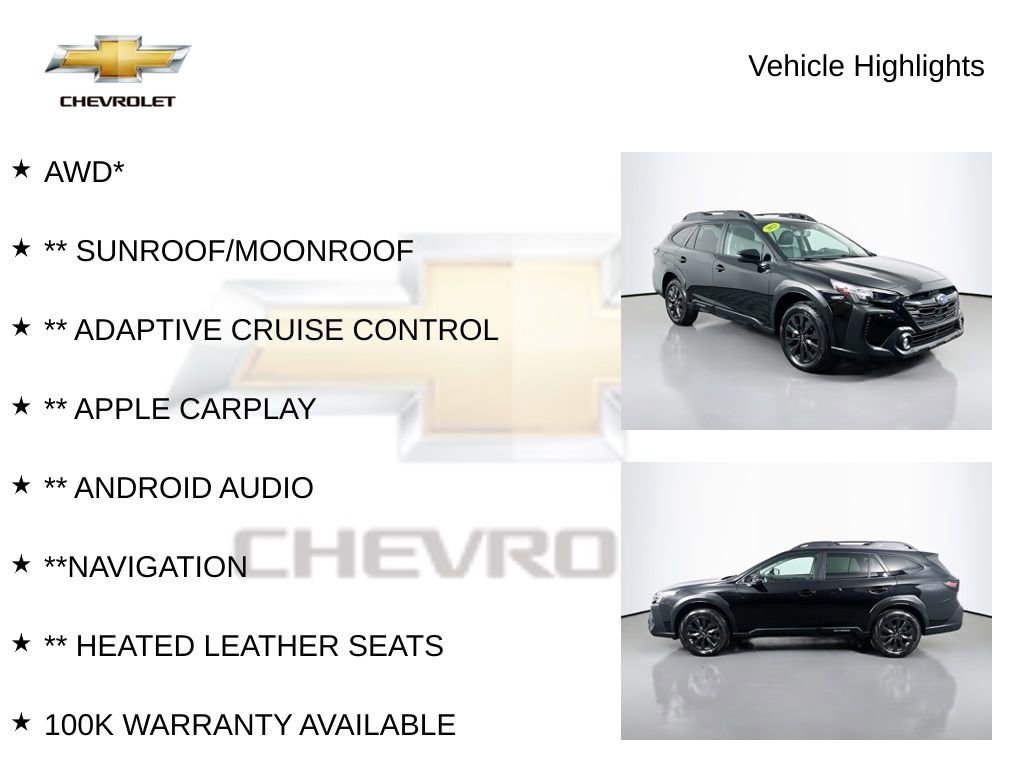 Used 2023 Subaru Outback Onyx Edition XT image 35