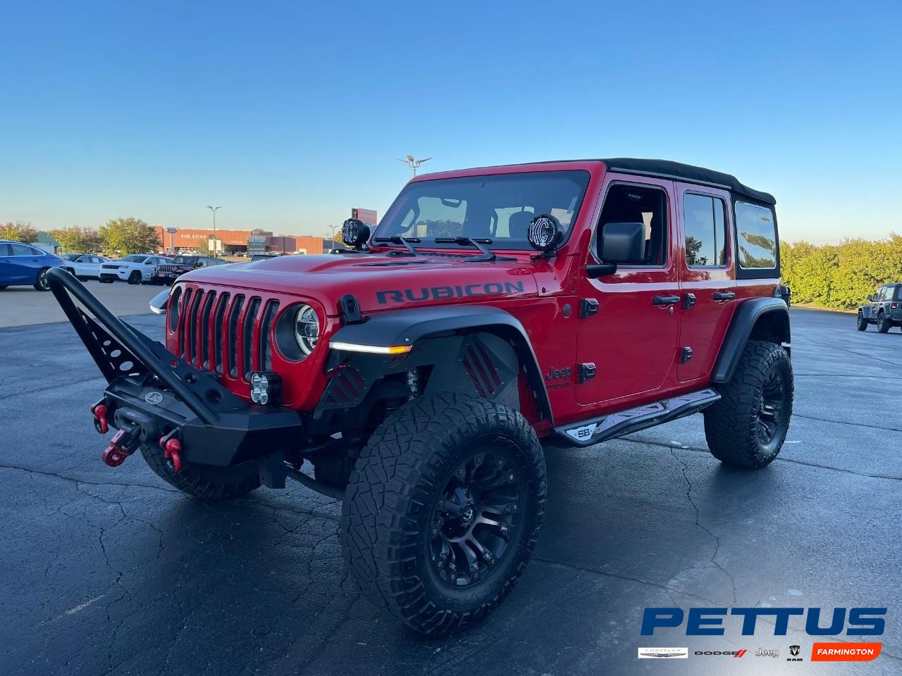 Used 2018 Jeep Wrangler Unlimited Rubicon w/ Steel Bumper Group image 1