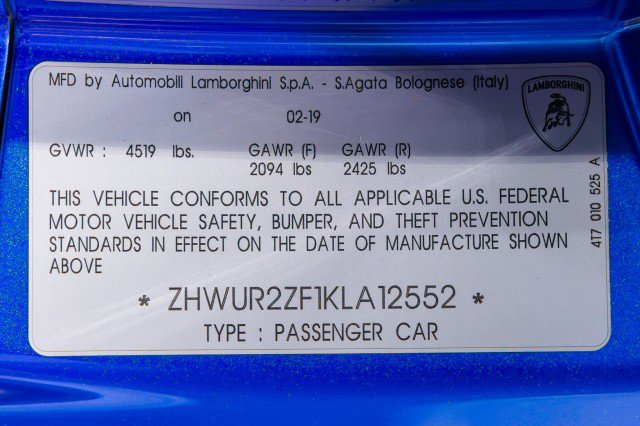 Used 2019 Lamborghini Huracan LP 580-2 image 49
