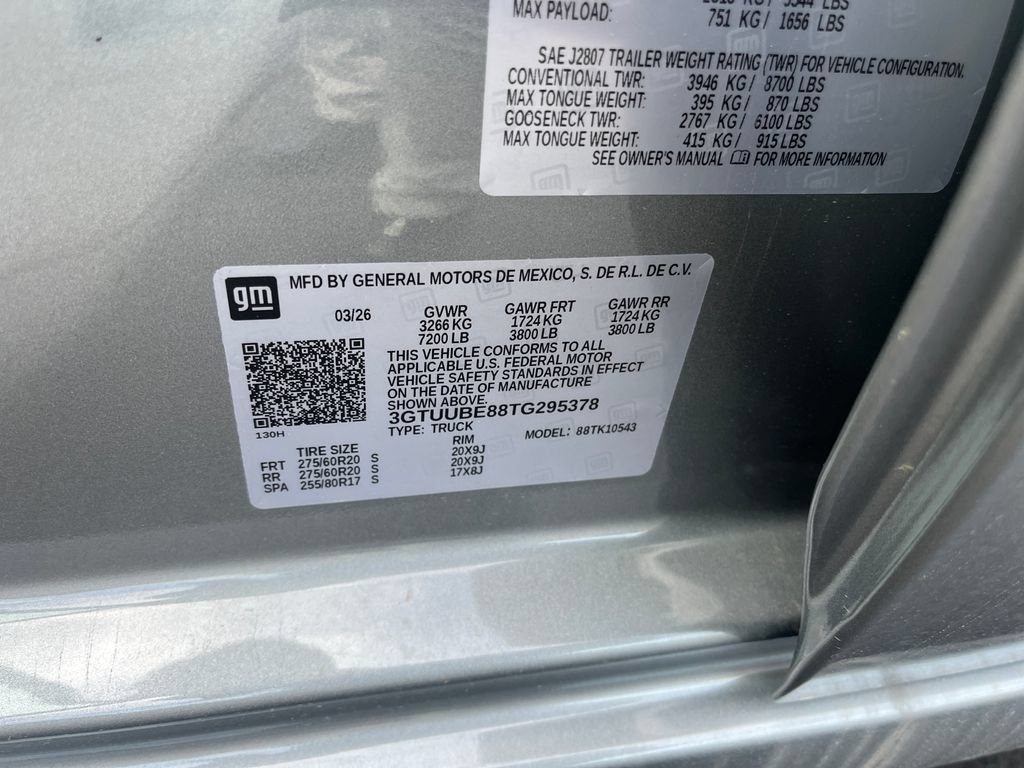 New 2026 GMC Sierra 1500 SLE AWD/4WD image 30