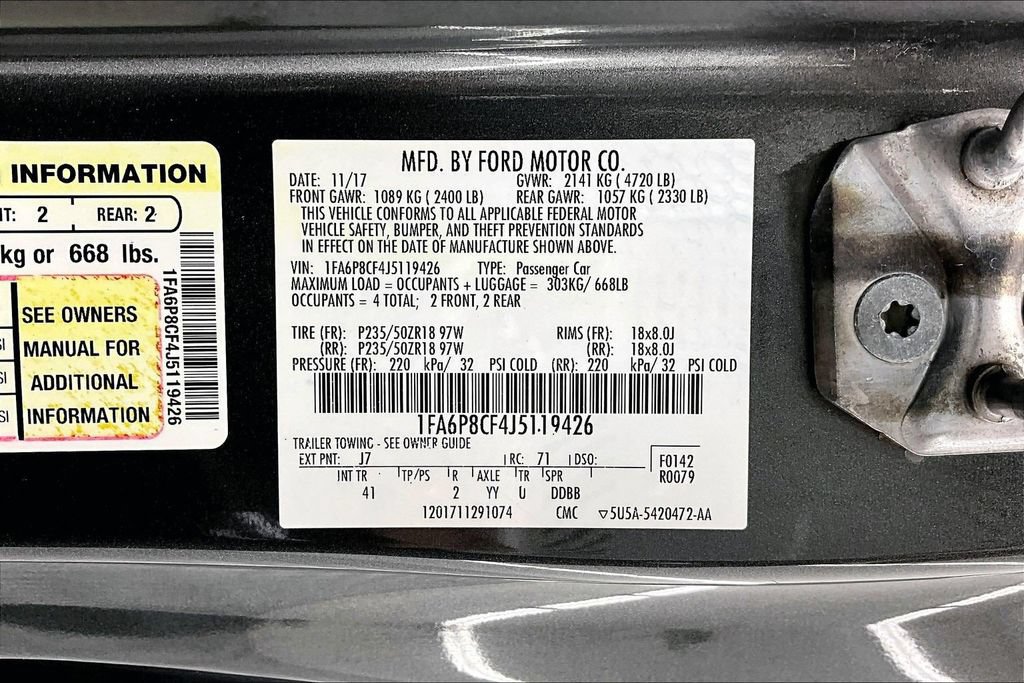 Certified 2018 Ford Mustang GT Premium RWD image 33