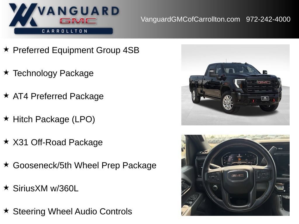 Used 2024 GMC Sierra 3500 AT4 w/ Technology Package AWD/4WD image 6