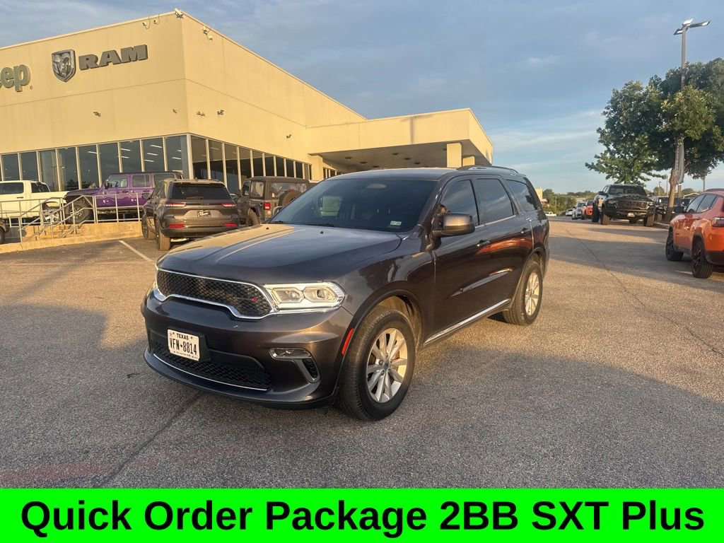 Used 2021 Dodge Durango SXT AWD/4WD image 3